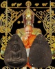 พระผงกลีบบัวพิมพ์วัดตะไกร เนื้อดินเผา หลวงปู่ดู่ พรหมปัญโญ วัดสะแก จ.อยุธยา ปี 2520  เนื้อดินผสมผงพุ