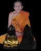 พระเนื้อดินพิมพ์หลวงพ่อเณร ลงรักปิดทอง(หายาก) หลวงตาจวน ฐิติโก วัดไก่เตี้ย อ.ศรีประจันต์ สุพรรณบุรี