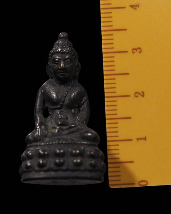 พระกริ่งโสฬส มปร. วัดราชประดิษฐ์ พิธีมหาพุทธาภิเษกใหญ่ ปี 2515 ใต้ฐานอุดกริ่ง พระบาทสมเด็จพระเจ้าอยู - 4