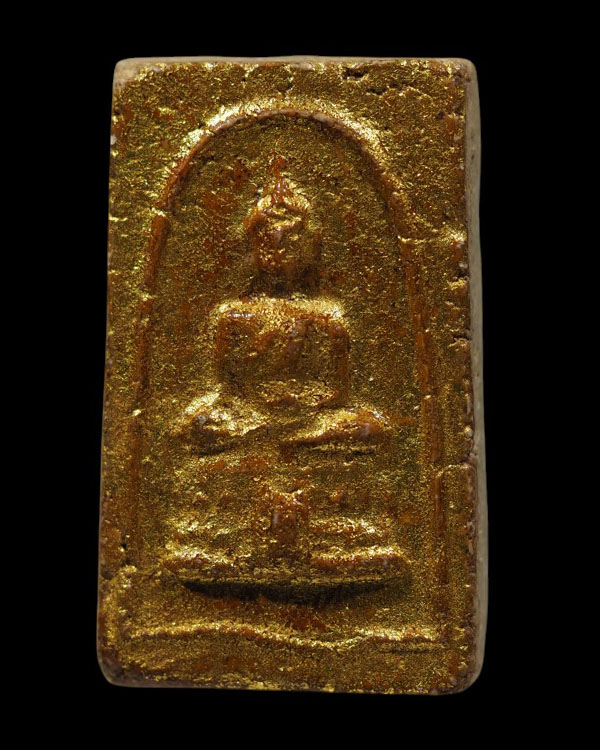 สมเด็จ วัดไร่ขิง พิมพ์เล็กนิยม  แบบปิดทอง (หายาก) ปี 2512 สุดยอดของดี ที่ หลาย ๆ ท่านมองข้าม เกจิร่ว - 2