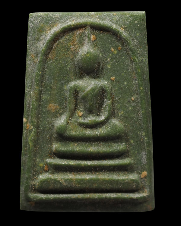 พระสมเด็จเนื้อหินสีเทพ พิมพ์พระประธาน หลวงพ่อน้อย วัดหนองโพ นครสวรรค์ ปี พ.ศ. ๒๕๑๖   - 2