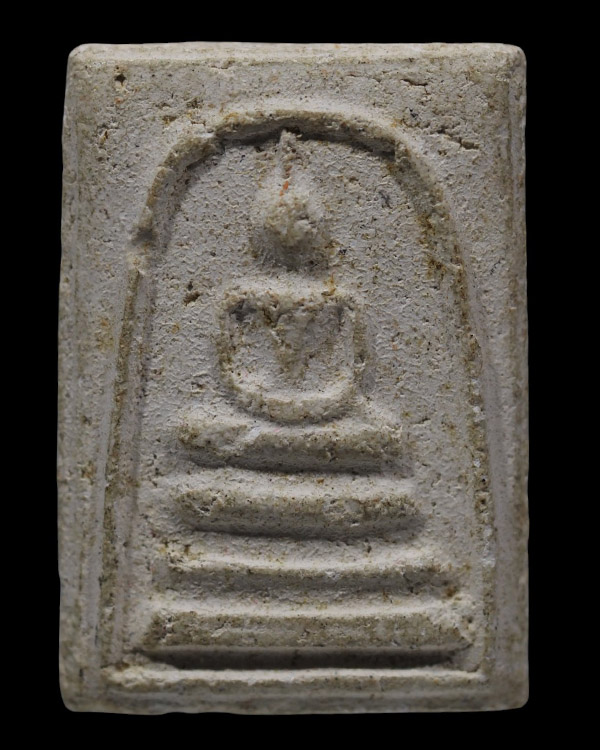 พระผงพิมพ์ฐาน 3 ชั้น วัดประสาทบุญญาวาส กรุงเทพฯ พิธีใหญ่ ปี ๒๕๐๖ มวลสารผสมผงวัดระฆัง และสมเด็จบางขุน - 2