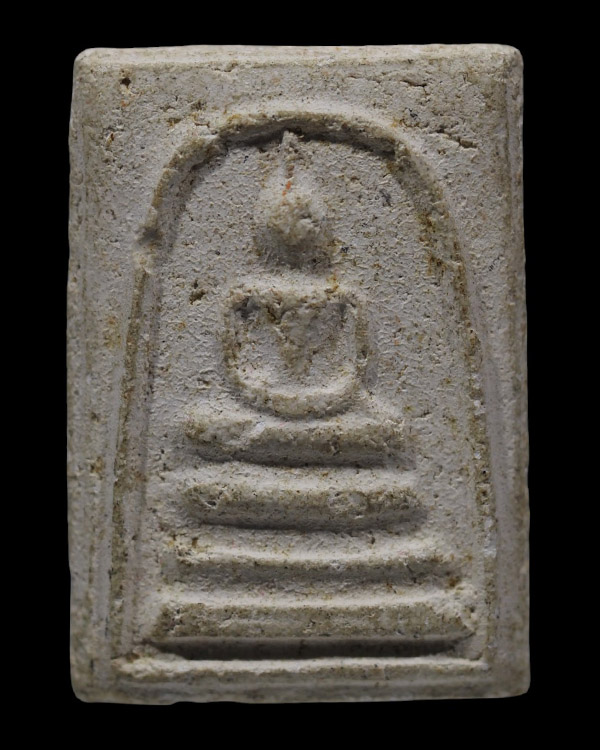 พระผงพิมพ์ฐาน 3 ชั้น วัดประสาทบุญญาวาส กรุงเทพฯ พิธีใหญ่ ปี ๒๕๐๖ มวลสารผสมผงวัดระฆัง และสมเด็จบางขุน - 5