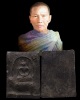 พระสมเด็จเนื้อว่านยุคต้น พิมพ์นั่งเสือ หลวงพ่อแง วัดเจริญสุขาราม (บางไผ่เตี้ย) ปี ๒๔๘๒ ศิษย์หลวงปู่ร