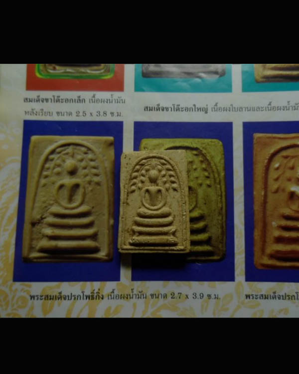 พระสมเด็จ พิมพ์ปรกโพธิ์ วัดบางเคียนวิเชียรฉาย อ.บางปะอิน จ.อยุธยา ปี 2515 พิธีใหญ่ พระเกจิดังๆ อย - 5