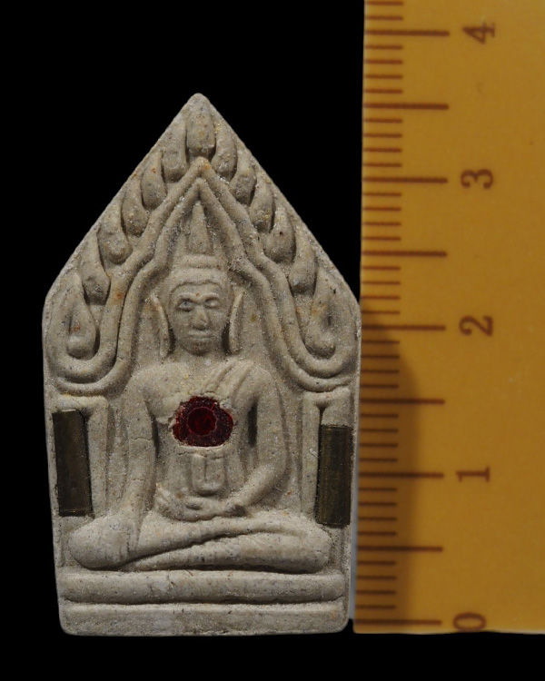 พระขุนแผน ท่านขุนพันธ์ฯ บ่วง ซือ เฮง(เฮงหมื่นเรื่อง) ปี 2541 เนื้อผงพุทธคุณผสมว่าน ฝัง ตะกรุดเงิน ๒  - 4