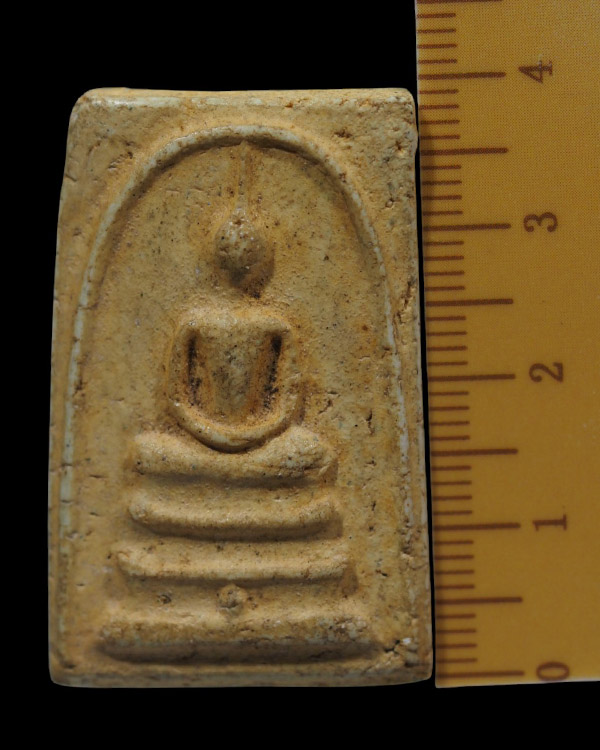 พระสมเด็จพิมพ์ฐานมีจุด วัดประสาทบุญญาวาส กรุงเทพฯ ปี ๒๕๐๖ มวลสารผสมผงวัดระฆัง และสมเด็จบางขุนพรหม    - 4