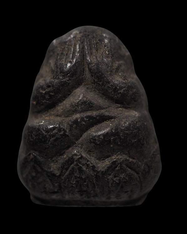 พระผงปิดตา พระครูรอด กรุวัดขวิด นนทบุรี เกจิเก่ารุ่นก่อนปี2500 พระอธิการรอด วัดขวิดเป็นผู้สร้างครับ  - 5