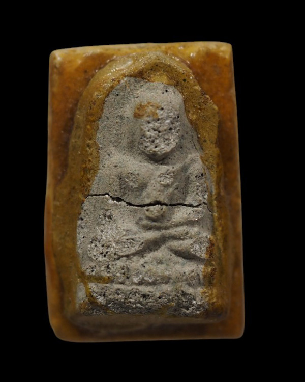 พระผงพิมพ์พระสีวลี พิมพ์เล็ก(พิมพ์หายาก ) วัดประสาทบุญญาวาส กรุงเทพฯ พิธีใหญ่ ปี ๒๕๐๖ มวลสารผสมผงวัด - 3