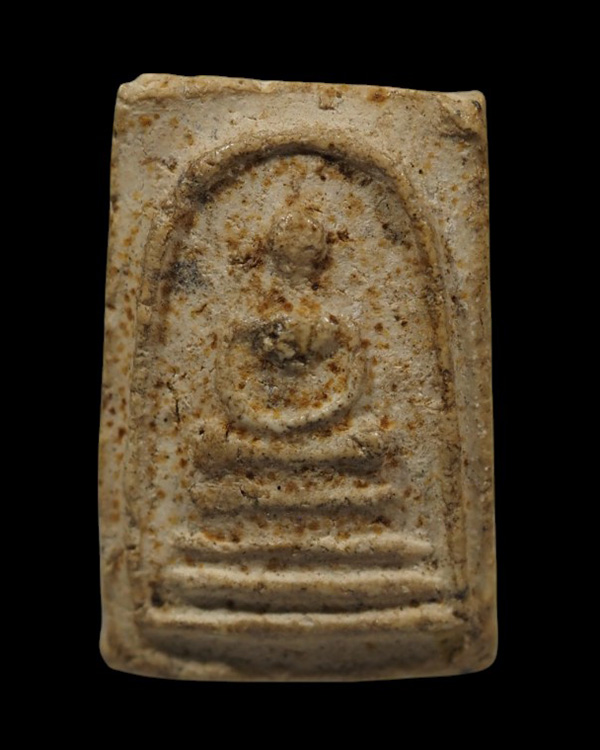 สมเด็จพิมพ์คะแนน หลังตราโล่ตำรวจ ปี ๒๕๐๙ วัดอรุณราชวราราม หลวงพ่อเงิน หลวงปู่นาค หลวงพ่อเต๋   “ สมเด - 2