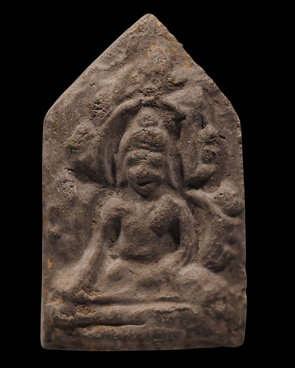 พระขุนแผน หลวงพ่อแทน วัดธรรมเสน อ.โพธาราม จ.ราชบุรี ปี 2506 หายาก ของดีมีประสบการณ์สูง  หลวงพ่อแทน ว - 2