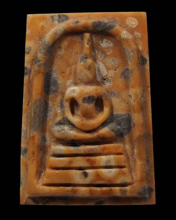 สมเด็จหินพระธาตุ พิมพ์ใหญ่ เขาสามร้อยยอด จ.ประจวบคีรีขันธ์ แกะไว้ในยุคเก่า ไม่ทราบสำนักที่สร้าง   - 5