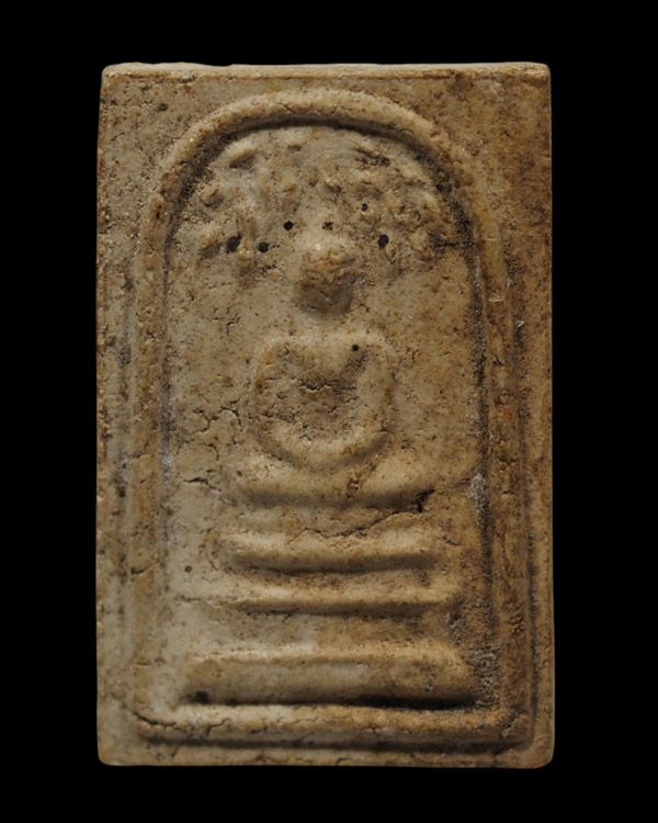 พระสมเด็จปรกโพธิ์ พิมพ์เล็ก ร.9 วัดมหาธาตุ ปี2508 จ.เพชรบุรี ปลุกเสกพิธิเล็กสุดยอดมวลสาร ลพ.แดง,ลพ.ท - 2