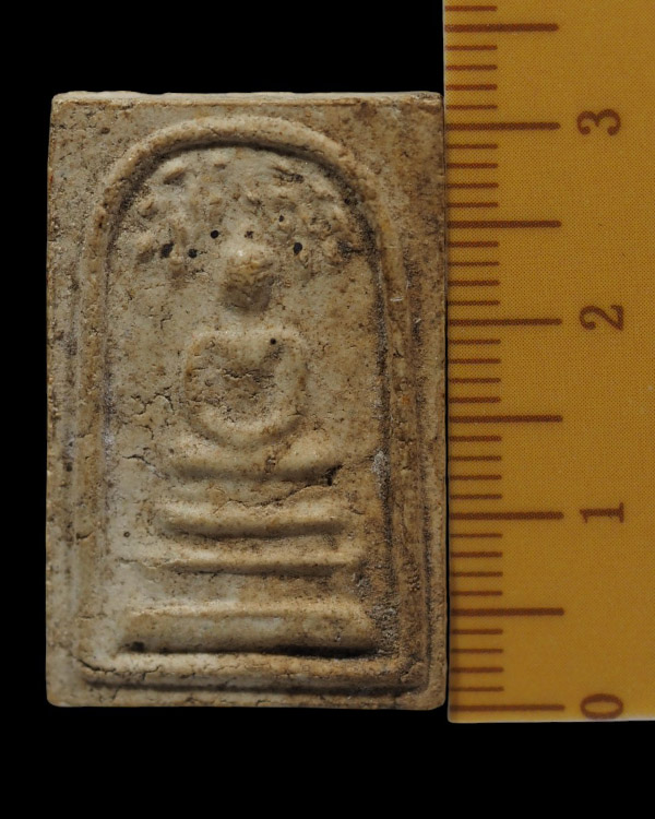 พระสมเด็จปรกโพธิ์ พิมพ์เล็ก ร.9 วัดมหาธาตุ ปี2508 จ.เพชรบุรี ปลุกเสกพิธิเล็กสุดยอดมวลสาร ลพ.แดง,ลพ.ท - 4