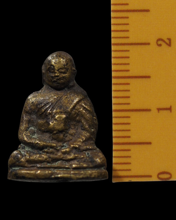 พระรูปปหล่อโบราณหลวงพ่อจง วัดหน้าต่างนอก จ.อยุธยา พิมพ์สมาธิ ออกวัดคอกหมู พ.ศ.2485 จัดสร้างใช้วิธี - 4