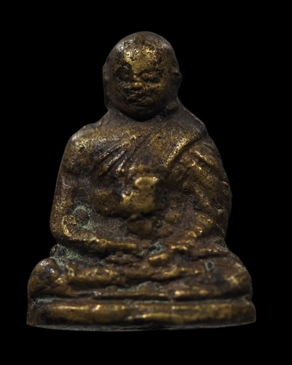 พระรูปปหล่อโบราณหลวงพ่อจง วัดหน้าต่างนอก  จ.อยุธยา พิมพ์สมาธิ ออกวัดคอกหมู พ.ศ.2485  จัดสร้างใช้วิธี - 5