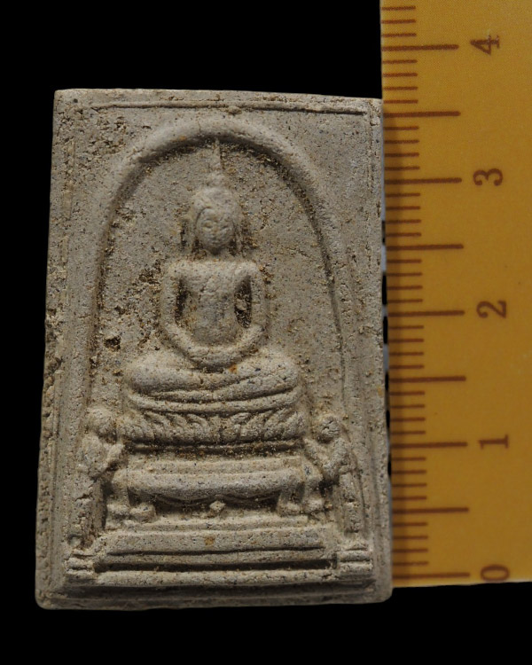 สมเด็จเนื้อผงพิมพ์พระโมคคัลลา-พระสารีบุตร วัดนางชี พ.ศ.2509 พิธีพุทธาภิเศก หลวงปู่โต๊ะ, หลวงปู่นาค,  - 4