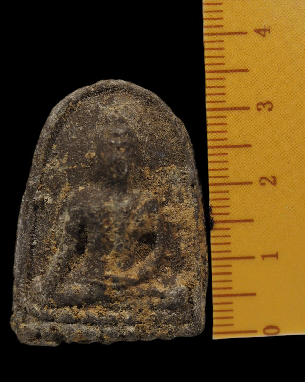 พระยอดขุนพลเนื้อว่าน หลวงพ่อขัน วัดศรีอารย์ จ.ราชบุรี ปี 2504 สภาพสวยประสบการณ์เยี่ยม  พระยอดขุนพล ข - 4