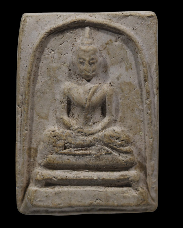 พระสมเด็จพิมพ์พระประธาน (พิมพ์ใหญ่จัมโบ้) เนื้อผงวัดระฆังล้วน ปลุกเสกพิธีอินโดจีน วัดสุทัศน์ หลวงพ่อ - 5