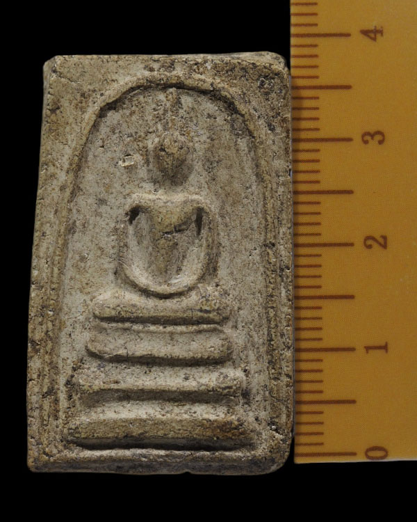 พระผงพิมพ์ฐาน 3 ชั้น วัดประสาทบุญญาวาส กรุงเทพฯ พิธีใหญ่ ปี ๒๕๐๖ มวลสารผสมผงวัดระฆัง และสมเด็จบางขุน - 4