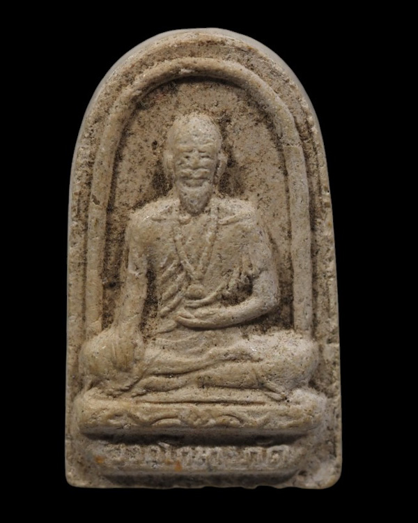 พระผงรูปเหมือนหมอชีวกโกมารภัจจ์ หลวงพ่อบ๋าวเอิง วัดสมณานัมบริหาร(วัดญวนสะพานขาว) กรุงเทพฯ หลวงปู่โต๊ - 5