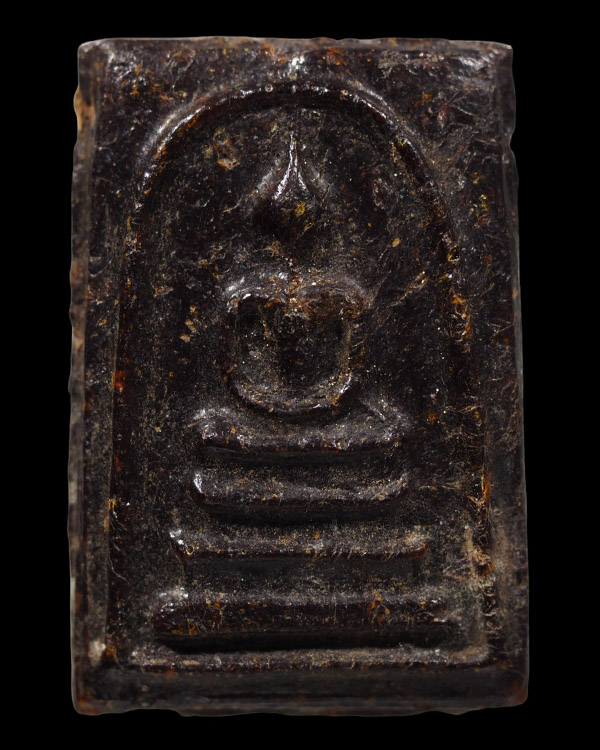 สมเด็จเนื้อครั่งพุทรา หลวงพ่อทองสุข วัดโตนดหลวง จ.เพชรบุรี - 2