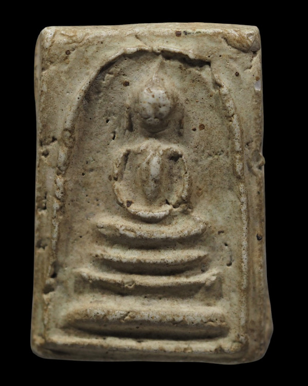 พระสมเด็จพิมพ์เศียรโต เนื้อผงวัดระฆังล้วน ปลุกเสกพิธีอินโดจีน วัดสุทัศน์ หลวงพ่อสุพจน์ ปี ๒๔๘๔ หลวง - 2