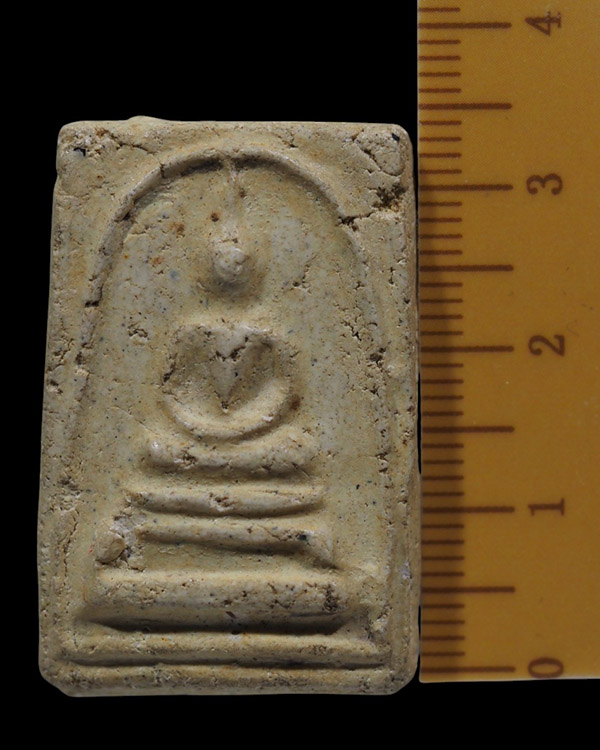 พระสมเด็จฐานขาโต๊ะ หลวงปู่เผือก วัดกิ่งแก้ว จ.สมุทรปราการ ปี ๒๔๙๖ ***สภาพผ่านการใช้ เนื้อจัด - 4