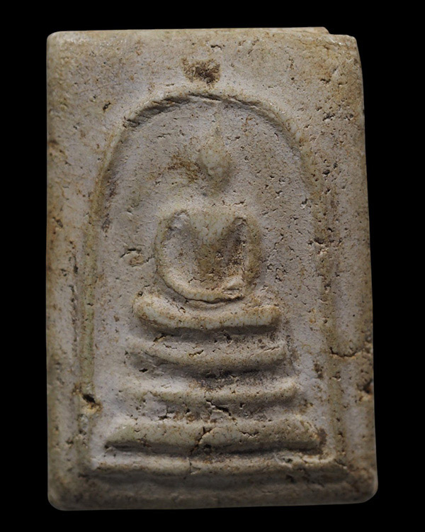 พระผงพิมพ์ฐาน 3 ชั้น วัดประสาทบุญญาวาส กรุงเทพฯ พิธีใหญ่ ปี ๒๕๐๖ มวลสารผสมผงวัดระฆัง และสมเด็จบางขุน - 2