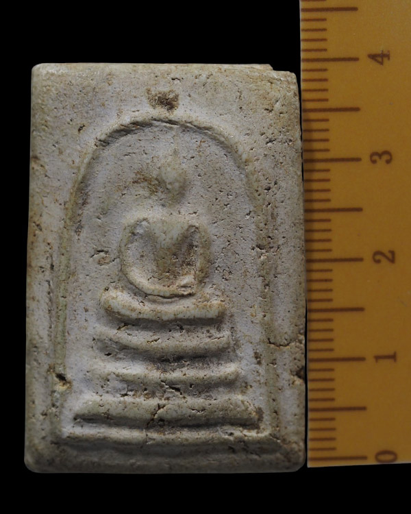 พระผงพิมพ์ฐาน 3 ชั้น วัดประสาทบุญญาวาส กรุงเทพฯ พิธีใหญ่ ปี ๒๕๐๖ มวลสารผสมผงวัดระฆัง และสมเด็จบางขุน - 4