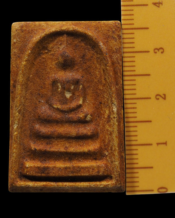 สมเด็จเนื้อแก่นจันทร์ รุ่นแรก วัดพระปฐมเจดีย์ จ.นครปฐม ปี ๒๕๑๓ พิธีใหญ่ เกจิร่วมปลุกเสก อาธิ หลวงพ่อ - 4