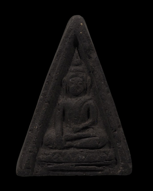 พระผงพิมพ์สมเด็จนางพญา หลวงพ่อกล้าย วัดหงส์รัตนาราม บางกอกใหญ่ ธนบุรี (กรุงเทพฯ) ยุคปี ๒๔๘๕ เนื้อนี้ - 5