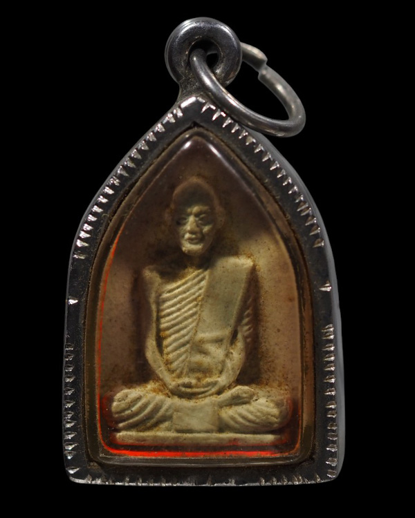 พระผงรูปเหมือน พิมพ์สามเหลี่ยม เจ้าคุณนรฯ วัดเทพศิรินทร์ กรุงเทพ หลวงปู่โต๊ะ วัดประดู่ฉิมพลี ปลุกเศก - 5