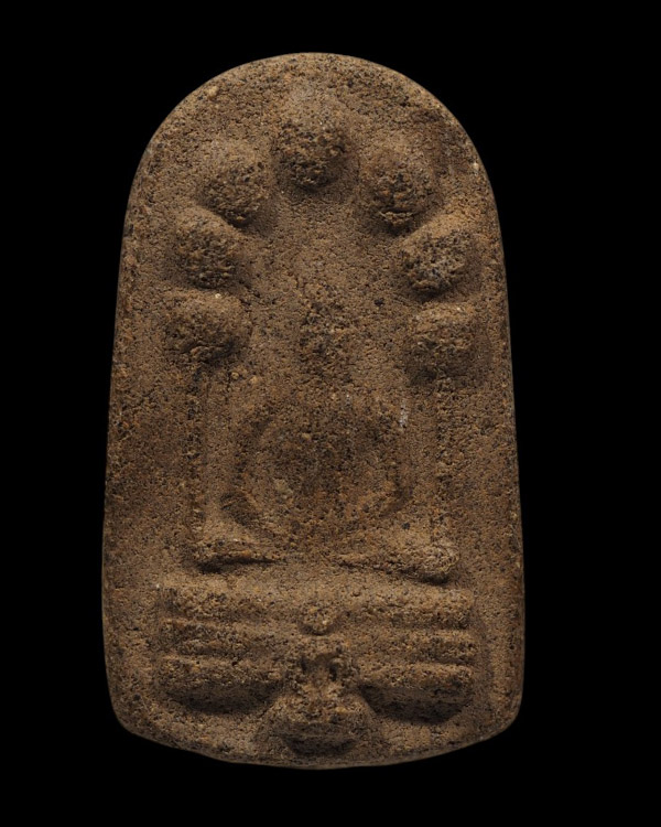 พระผงว่านนาคปรกพิมพ์ใหญ่ องค์พระธาตุพนม ปี๒๕๑๘ พิธีปลุกเสกใหญ่ อาจาย์ฝั้น, หลวงปู่จันทร์ วัดศรีเทพฯ - 2