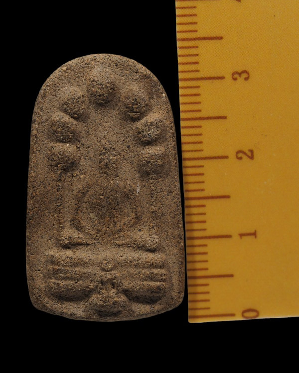 พระผงว่านนาคปรกพิมพ์ใหญ่ องค์พระธาตุพนม ปี๒๕๑๘ พิธีปลุกเสกใหญ่ อาจาย์ฝั้น, หลวงปู่จันทร์ วัดศรีเทพฯ - 4