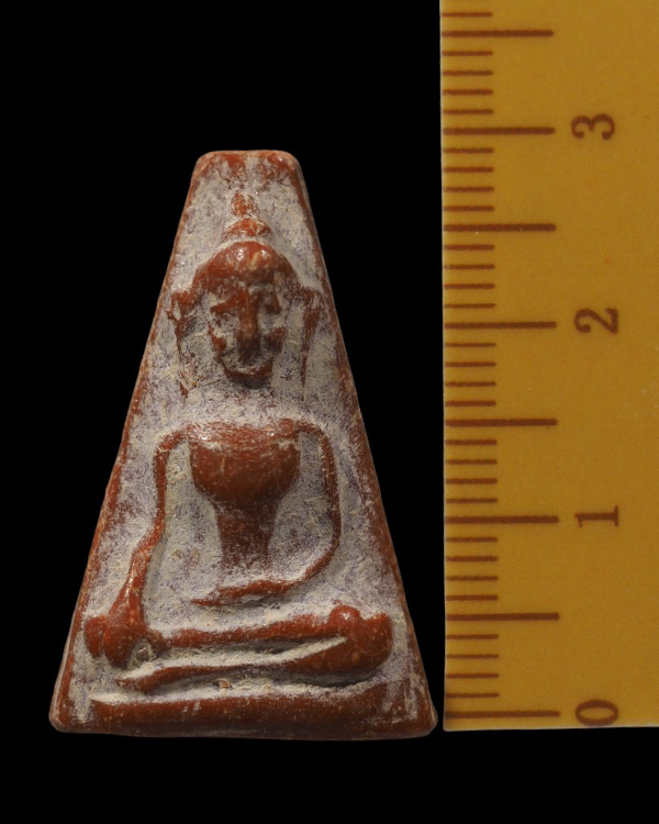 พระสมเด็จนางพญา เนื้อผงน้ำมันยุคแรก หลวงพ่อฮวด วัดดอนโพธิ์ทอง สุพรรณบุรี ปี 2505 ผสมผงเก่าวัดระฆัง ห - 4