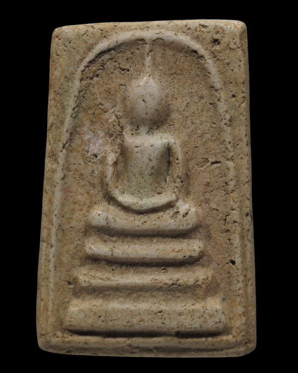 พระผงพิมพ์ฐาน 3 ชั้น วัดประสาทบุญญาวาส กรุงเทพฯ พิธีใหญ่ ปี ๒๕๐๖ มวลสารผสมผงวัดระฆัง และสมเด็จบางขุน - 2