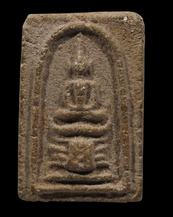 พระสมเด็จพิมพ์ฐานผ้าทิพย์(หายาก) หลวงพ่อเมี้ยน วัดบ่อทองหลาง จ.ประจวบคีรีขันธ์ ***สภาพผ่านการใช้  พิ - 5