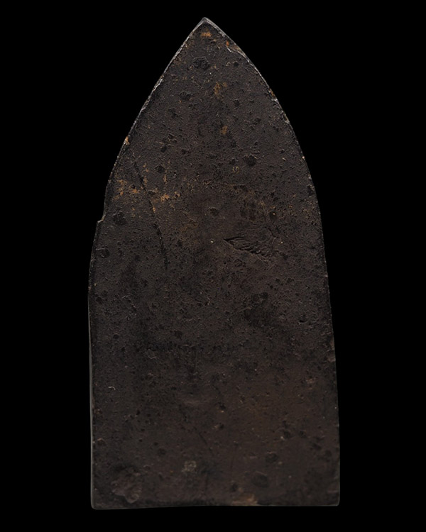 พระเนื้ดดินพิมพ์วังหน้า(โคนสมอ) เนื้อดิน องค์นี้น่าจะยุคกลาง หลวงพ่อเงิน วัดดอนยายหอม จ.นครปฐม พระเก - 3