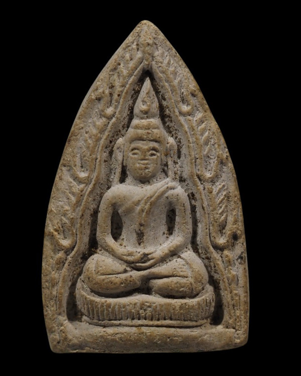 พระผงพิมพ์ชินราช พิมพ์กลาง เนื้อผงพุทธคุณ(หายาก) หลวงพ่อกล้าย วัดหงส์รัตนาราม บางกอกใหญ่ ธนบุรี (กรุ - 5