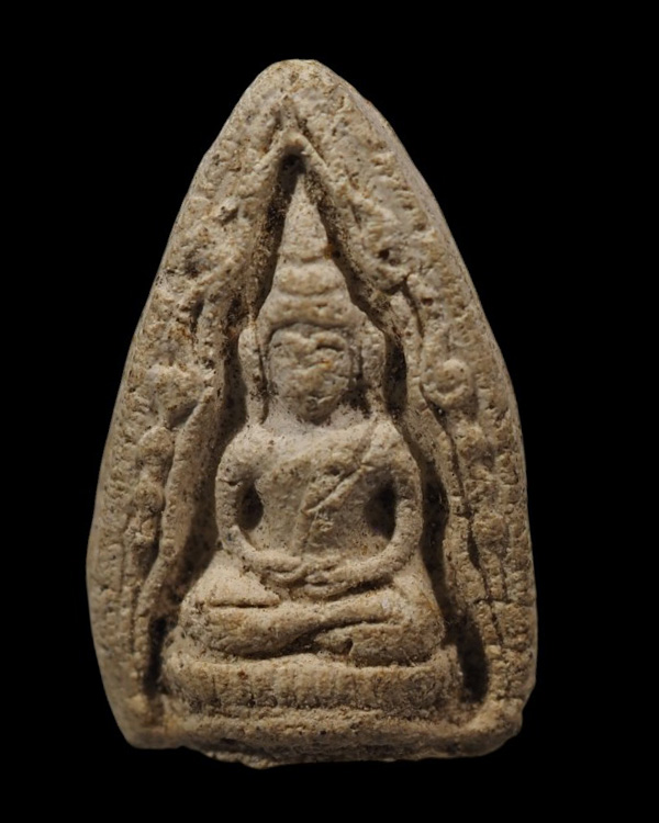 พระผงพิมพ์ชินราช พิมพ์เล็ก เนื้อผงพุทธคุณ(หายาก) หลวงพ่อกล้าย วัดหงส์รัตนาราม บางกอกใหญ่ ธนบุรี (กรุ - 2