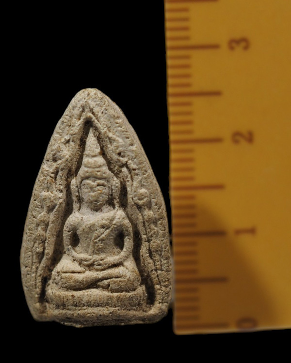 พระผงพิมพ์ชินราช พิมพ์เล็ก เนื้อผงพุทธคุณ(หายาก) หลวงพ่อกล้าย วัดหงส์รัตนาราม บางกอกใหญ่ ธนบุรี (กรุ - 4