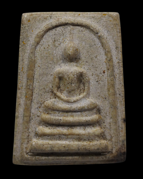 พระสมเด็จพิมพ์ฐาน 3 ชั้น พิมพ์หลวงปู่เทียม วัดประสาทบุญญาวาส กรุงเทพฯ ปี ๒๕๐๖ มวลสารผสมผงวัดระฆัง แ - 2