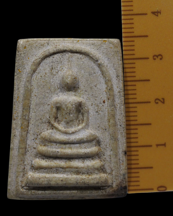 พระสมเด็จพิมพ์ฐาน 3 ชั้น พิมพ์หลวงปู่เทียม วัดประสาทบุญญาวาส กรุงเทพฯ ปี ๒๕๐๖ มวลสารผสมผงวัดระฆัง แ - 4