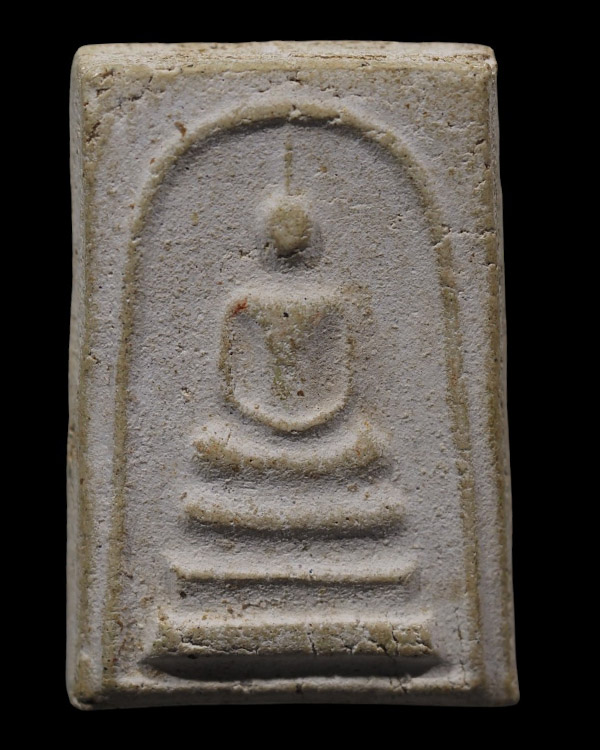 พระสมเด็จ หลังปั๊มคำว่า"วัดขุนอินทประมูล" เป็นพระที่สร้างพิธีใหญ่วัดขุนอินทรประมูล พิมพ์แบบนี้เป็นพร - 2