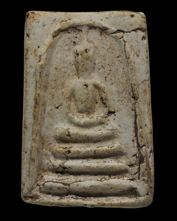 พระสมเด็จพิมพ์เส้นด้าย สภาพใช้ เนื้อผงวัดระฆังล้วน ปลุกเสกพิธีอินโดจีน วัดสุทัศน์ หลวงพ่อสุพจน์ ปี ๒ - 2