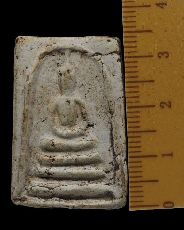 พระสมเด็จพิมพ์เส้นด้าย สภาพใช้ เนื้อผงวัดระฆังล้วน ปลุกเสกพิธีอินโดจีน วัดสุทัศน์ หลวงพ่อสุพจน์ ปี ๒ - 4