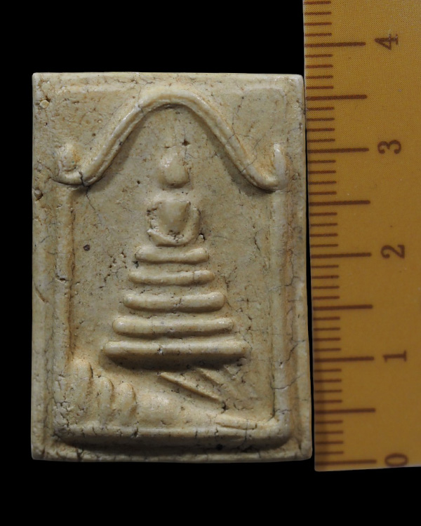 พระสมเด็จพิมพ์งวัดละครทำ หลวงปู่นาค วัดระฆังโฆสิตาราม กรุงเทพฯ มวลสารผสมผงเก่า สร้างประมาณยุค ปี 249 - 4