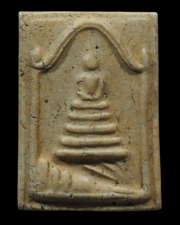 พระสมเด็จพิมพ์งวัดละครทำ หลวงปู่นาค วัดระฆังโฆสิตาราม กรุงเทพฯ มวลสารผสมผงเก่า สร้างประมาณยุค ปี 249 - 5