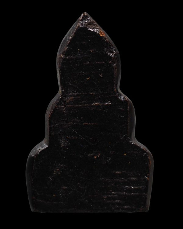 พระเนื้อดินพิมพ์หลวงพ่อเณร ลงรักปิดทอง(หายาก) หลวงตาจวน ฐิติโก วัดไก่เตี้ย อ.ศรีประจันต์ สุพรรณบุรี - 3